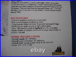 Model Shipways MS2160 American Privateer, Laser, Wood, Ship Model Kit, 148 Scale