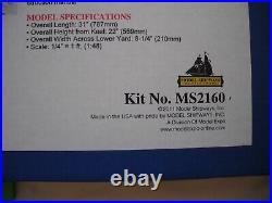 Model Shipways MS2160 American Privateer, Laser, Wood, Ship Model Kit, 148 Scale