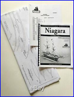 Model Shipways NIAGARA BATTLE LAKE ERIE 164 SCALE Wooden Ship Model Kit