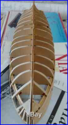 Model Shipways Niagara 164 Scale Ship Used Kit Started