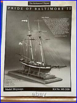 Model Shipways Pride Of Baltimore Ship Model Kit
