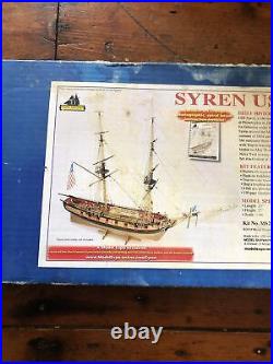 Model Shipways Syren US Brig. 1/64 scale kit