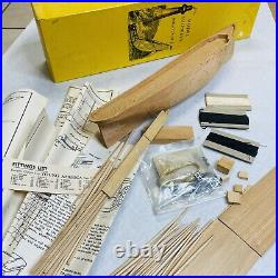 Model Shipways Young America 1853 Extreme Clipper Ship VTG Wooden Kit 1/64