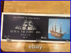 Modelismo Corel 1/96 1805 HMS Victory SM 23 Model Ship Open Box Sealed Bags MM Modelismo Corel 1/96 1805 HMS Victory SM 23 Model Ship Open Box Sealed Bags MM