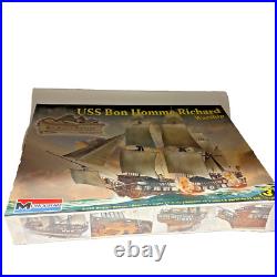 Monogram 1132 USS Bon Homme Richard Warship Model Kit 85-0388 Flagship NEW OPEN Monogram 1132 USS Bon Homme Richard Warship Model Kit 85-0388 Flagship NEW OPEN