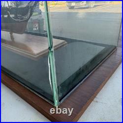 Museum Quality Assembled USS Constitution Model Ship in Large 33 Glass C Detail