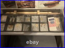NEW IN BOX America New York 1851 Constructo Model Wooden Ship Boat Kit Madera