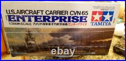 NEW & SEALED! Tamiya US CVN-65 Enterprise Carrier 1350 Kit #78007 Ships FREE NEW & SEALED! Tamiya US CVN-65 Enterprise Carrier 1350 Kit #78007 Ships FREE