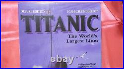 NEW Sealed! Minicraft Models RMS Titanic Deluxe Edition 1/350 Scale Model Kit