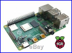 NEW Starter Kit Raspberry Pi 4 Model B 4GB in Original Box FAST SHIPPING