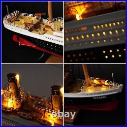 NEW Titanic Model Ship 23L White Star Line Boat Unique Home Decor Birthday Gift
