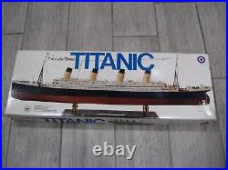 NEW Vintage ENTEX The Late Great RMS Titanic 1/350 Scale 30 Model Ship Kit 8509 NEW Vintage ENTEX The Late Great RMS Titanic 1/350 Scale 30 Model Ship Kit 8509