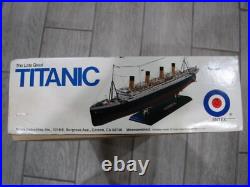NEW Vintage ENTEX The Late Great RMS Titanic 1/350 Scale 30 Model Ship Kit 8509 NEW Vintage ENTEX The Late Great RMS Titanic 1/350 Scale 30 Model Ship Kit 8509