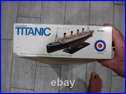NEW Vintage ENTEX The Late Great RMS Titanic 1/350 Scale 30 Model Ship Kit 8509 NEW Vintage ENTEX The Late Great RMS Titanic 1/350 Scale 30 Model Ship Kit 8509