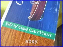 NIB Dumas Boats Model Kit #1240 Chris Craft 1947 Utility Boat 18 SCALE