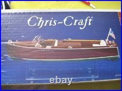 NIB Dumas Boats Model Kit #1240 Chris Craft 1947 Utility Boat 18 SCALE