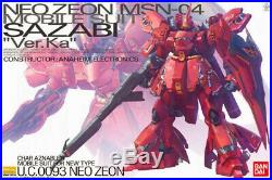 New Bandai MG 1/100 Gundam MSN-04 Sazabi Version Ver. Ka Model Kit Fast Ship