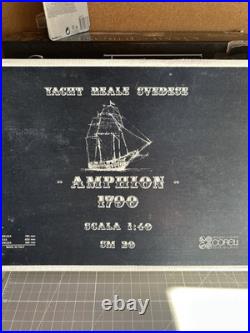 New Corel Milano Amphion 1799 Scale 140 Wood Model Ship Kit #sm20 Laser Cut New Corel Milano Amphion 1799 Scale 140 Wood Model Ship Kit #sm20 Laser Cut
