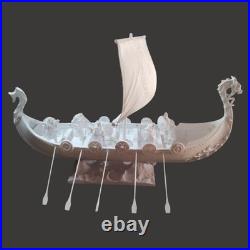 New Drakkar Viking Sailing longship 132 scale DIY Assembly Model Kits
