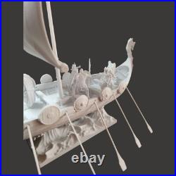 New Drakkar Viking Sailing longship 132 scale DIY Assembly Model Kits