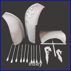 New Drakkar Viking Sailing longship 132 scale DIY Assembly Model Kits