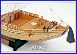 New Woody Joe 1/72 Kitamae Ship Wooden Ship Model Assembly Kit