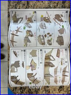 New Woody Joe 1/72 Kitamae Ship Wooden Ship Model Assembly Kit