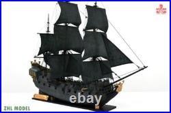New ZHL The Black Pearl Golden Version 2024 Wood Model Ship Kit 31 Inch Gifts New ZHL The Black Pearl Golden Version 2024 Wood Model Ship Kit 31 Inch Gifts
