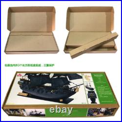 New ZHL The Black Pearl Golden Version 2024 Wood Model Ship Kit 31 Inch Gifts New ZHL The Black Pearl Golden Version 2024 Wood Model Ship Kit 31 Inch Gifts