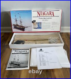 Niagara U. S. Brig, War Of 1812 Wooden Ship Model Shipways Kit #2240 164 Scale