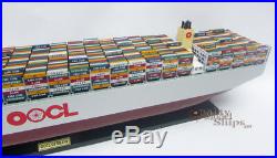 OOCL Germany Container Ship Ready Display Model