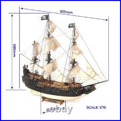OcCre 12012 Galleon Black Swan Pirate Ship 175 Wooden Ship Kit