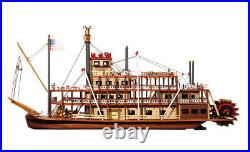 OcCre 14003 Mississippi Wooden Model Ship Kit, Scale 180