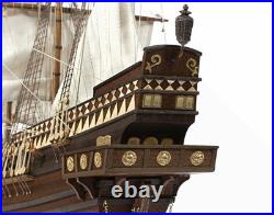 OcCre Buccaneer Caribbean Pirate Ship 1100 Wooden Model Kit OC12002 Boat
