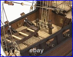 OcCre Buccaneer Caribbean Pirate Ship 1100 Wooden Model Kit OC12002 Boat