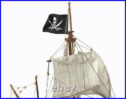 OcCre Buccaneer Caribbean Pirate Ship 1100 Wooden Model Kit OC12002 Boat