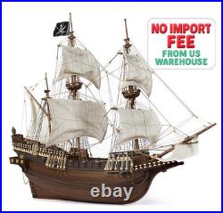 OcCre Pirate Ship Wooden Model Kit 1100 Scale 565mm Medium Difficulty