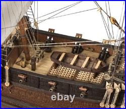 OcCre Pirate Ship Wooden Model Kit 1100 Scale 565mm Medium Difficulty