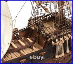 OcCre Pirate Ship Wooden Model Kit 1100 Scale 565mm Medium Difficulty