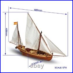 Occre 12001 San Juan Boat Model Ship Kit Wooden Model Ships