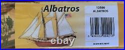 Occre Albatros Schooner 1100 Scale Wood Model Ship Kit Mint