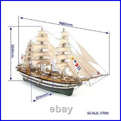 Occre Amerigo Vespucci 1100 Scale Model Ship Kit Wooden Model Ships