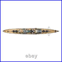 Occre-prinz Eugen Ship Model Kit-scale 1200-wood And Metal Kit -code 16000