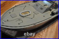PT 109 RC 1/32 Vintage Navy PT BOAT BUILT MODEL KIT needs some TLC