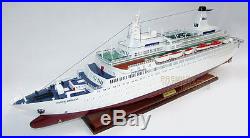 Pacific Princess the Love Boat Wooden Ship Model