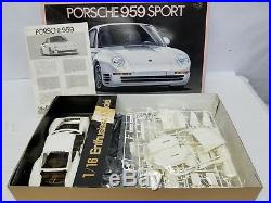 Porsche 959 Model 1/16 Testors Fujimi Brand New Free Shipping