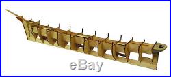Premium Cutty Sark 34 With Sailes. Authentic Wooden Sailing Ship Model Kit, NEW
