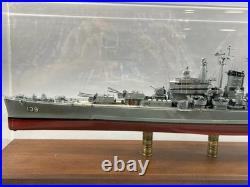 Pro Built 1/350 USS Salem CA-139 Heavy Cruiser Model Ship Custom Display Case