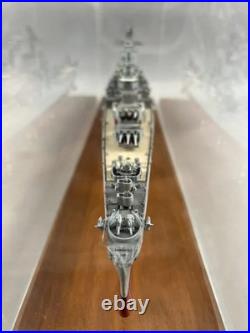 Pro Built 1/350 USS Salem CA-139 Heavy Cruiser Model Ship Custom Display Case