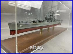Pro Built 1/350 USS Salem CA-139 Heavy Cruiser Model Ship Custom Display Case